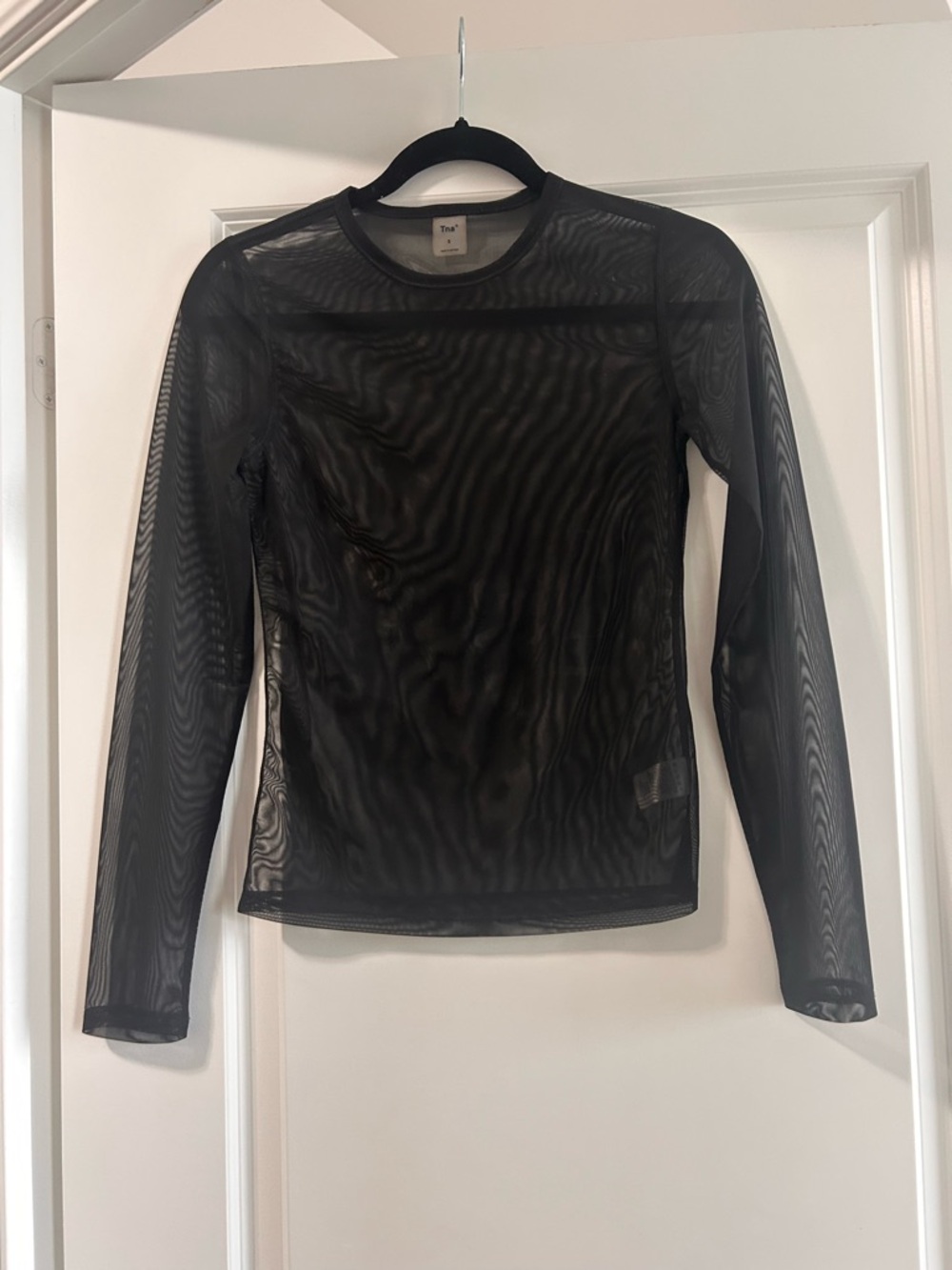 45-TNA Brooklyn mesh sheer long sleeve  SMALL- perfect for festivals